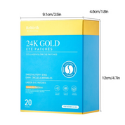24K Gold Collagen Glow Eye Patches