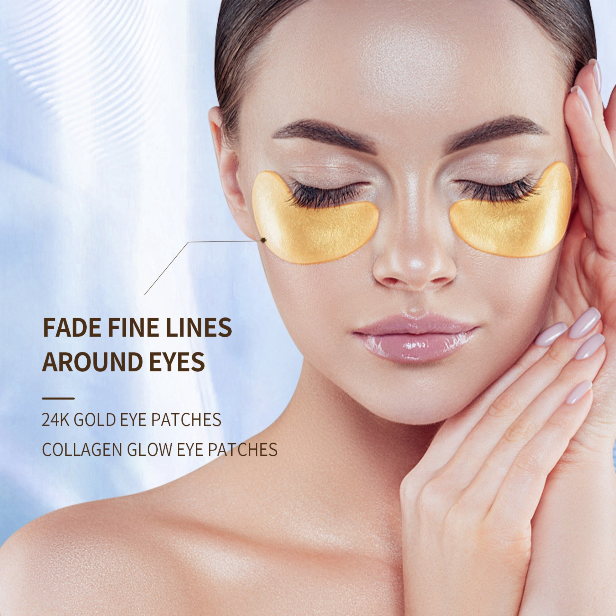 24K Gold Collagen Glow Eye Patches