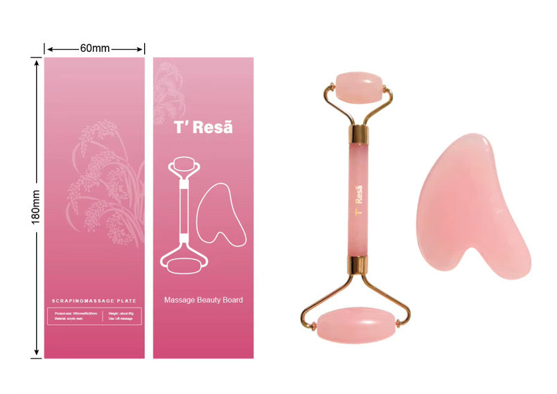 Crystal Face Roller w/ Beauty Board