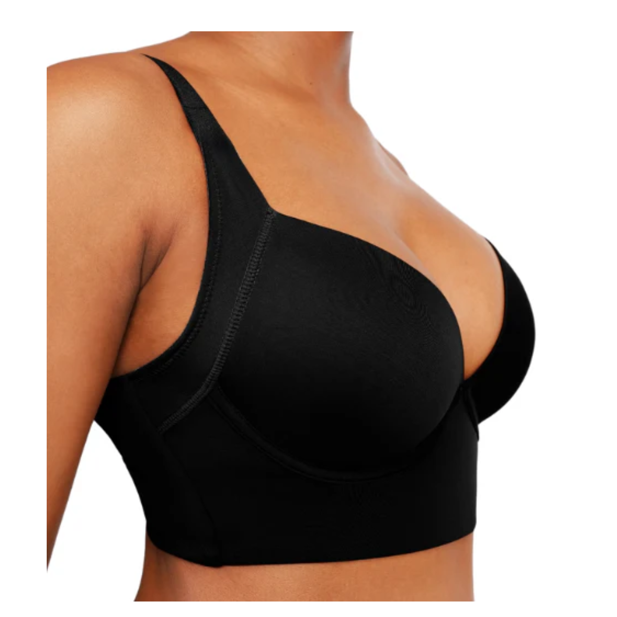 Thick Band Wired Push Up Bra